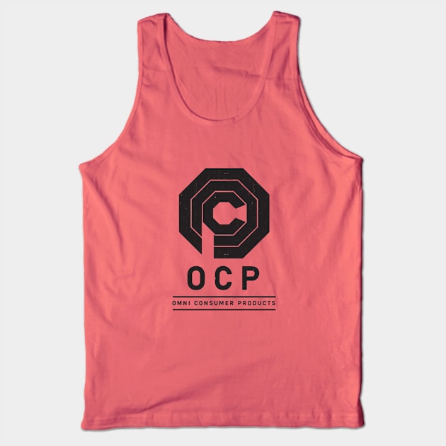 OCP - Omni Consumer Products Tank Top by BodinStreet